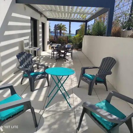 O Fil De L'eau - App A05 - T3 Avec Jardin Et Terrasse Appartamento Bandol